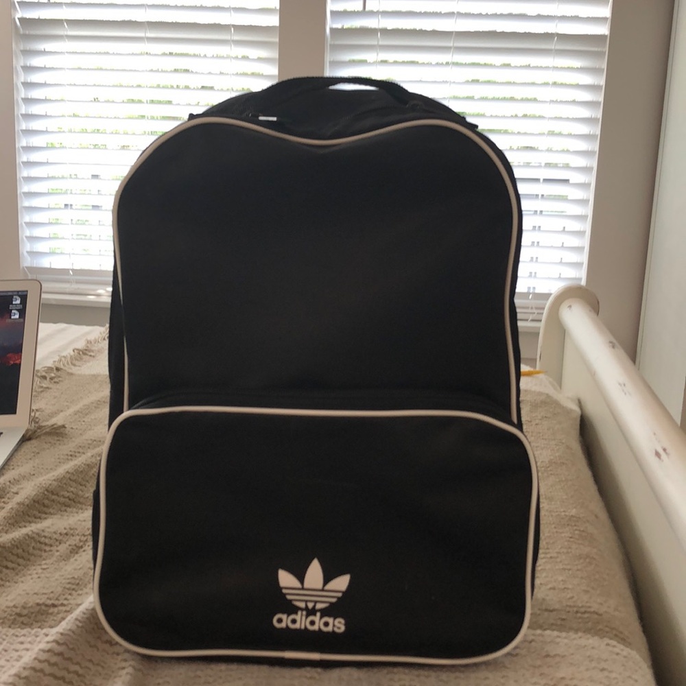 Adidas black bookbag